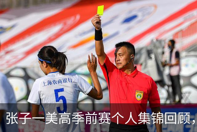 张子一美高季前赛个人集锦回顾，场均得到13.5分